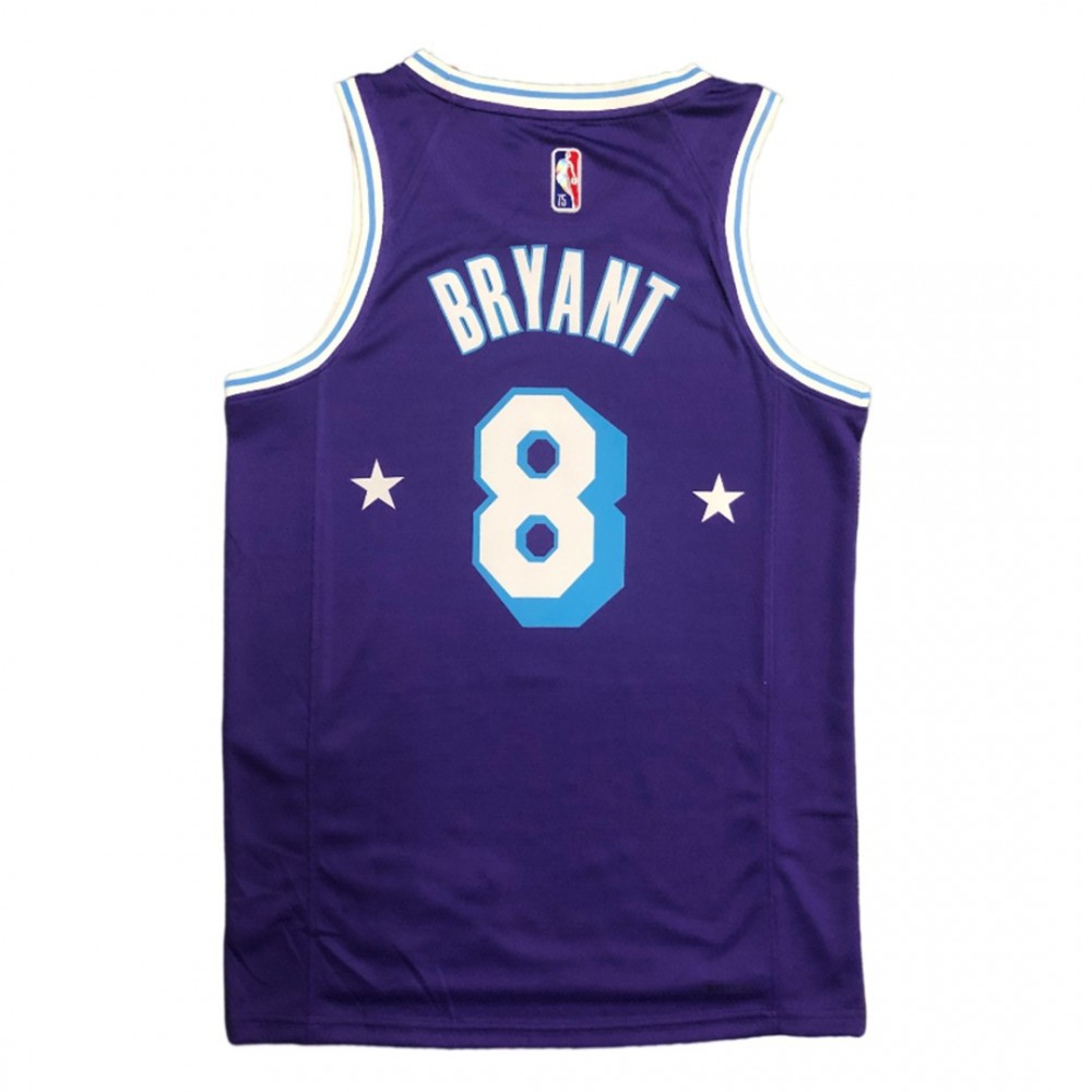 Men's Los Angeles Lakers Kobe Bryant #8 Purple 2021/22 Swingman NBA Jersey - City Edition-Pro Kit Vault | Brand New 26/27 Sports Jerseys